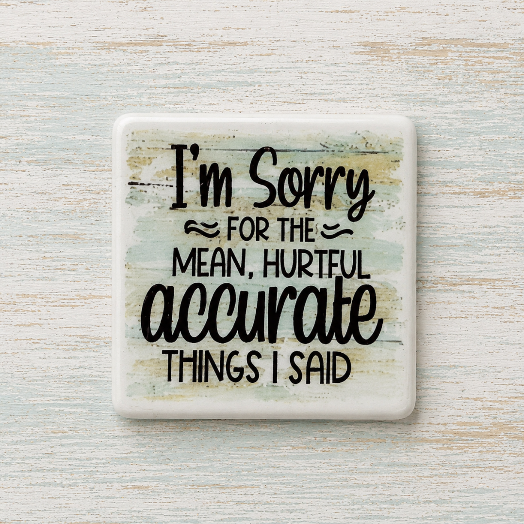 I'm Sorry for the Mean, Accurate Hurtful Things I Said
