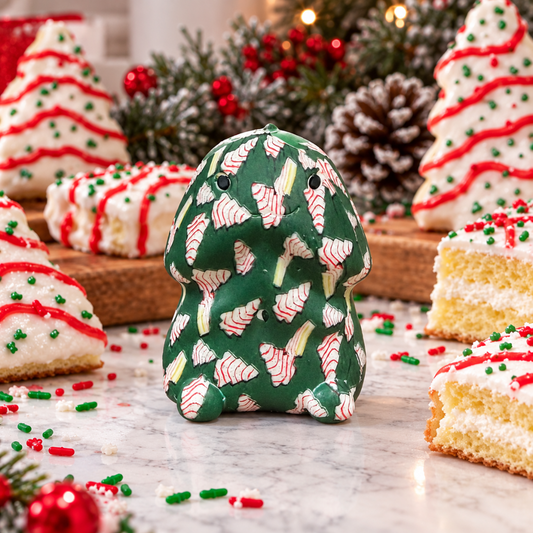 3D Richard Christmas Tree Cake Print Focal