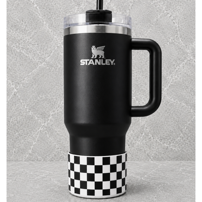 Checkered Tumbler Boot