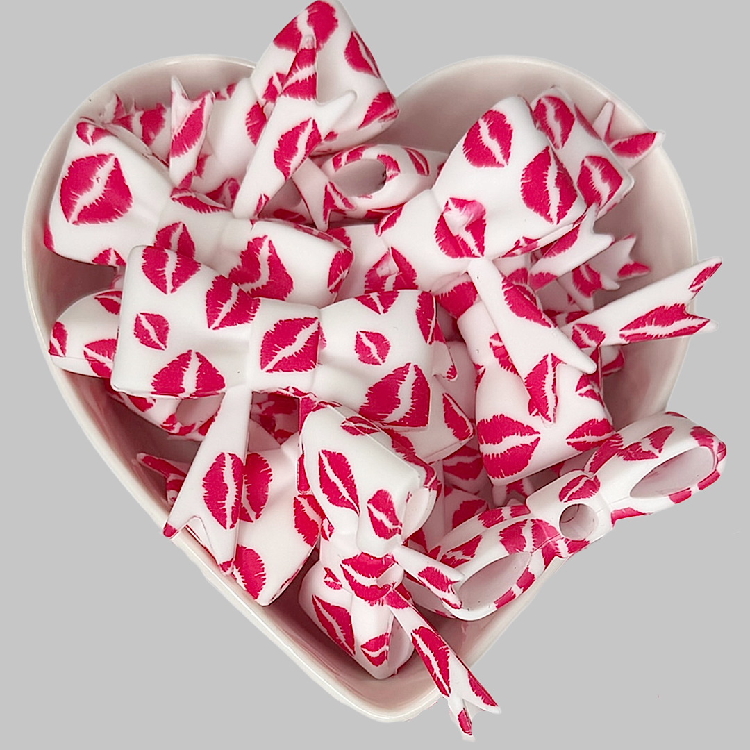 Red Lips Straw Topper