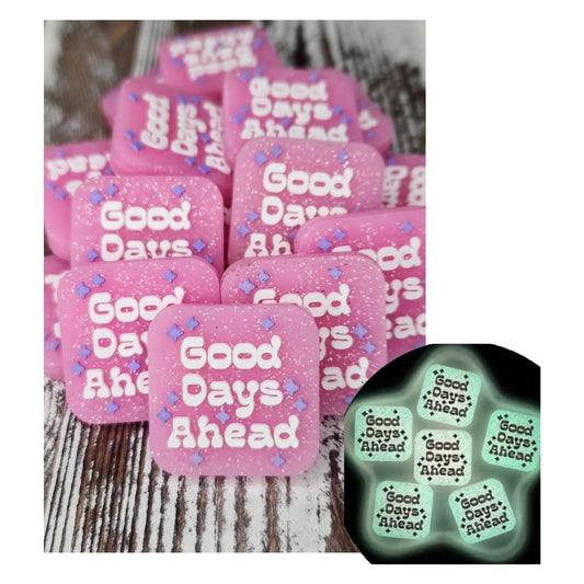 Good Days Ahead Focal Bead (Glows in the dark) 49