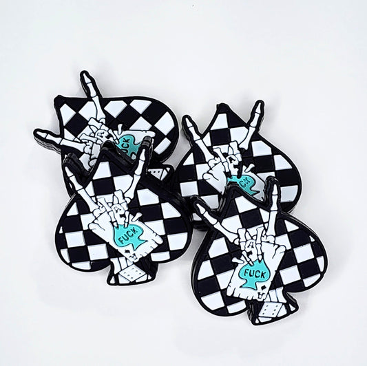 Ace of Spade Focal Bead 95
