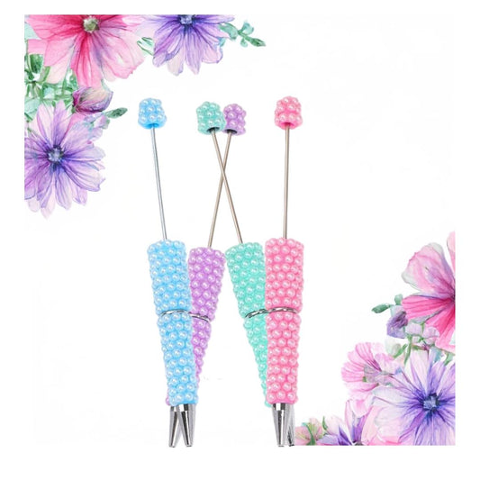 Pearl Full Body Beadable Pen Blanks