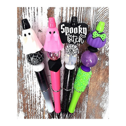 3D Halloween Beaded Pens