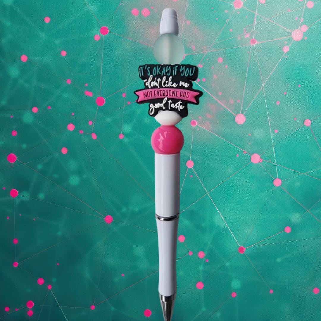 Inspirational Custom Design Beaded Pens 1Y