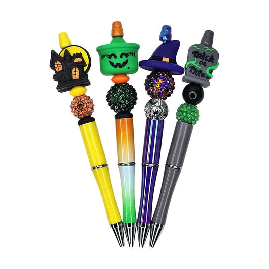 3D Halloween Beaded Pens