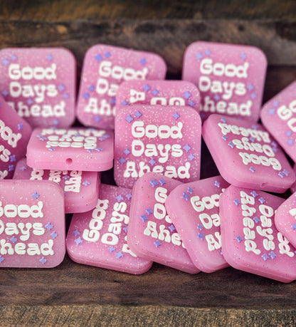 Good Days Ahead Focal Bead (Glows in the dark) 49