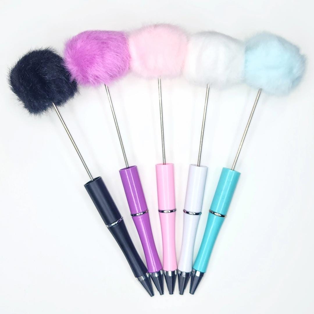 Pom Pom Beadable Pen Blanks
