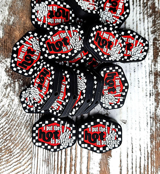 I Put the Hot in Psychotic Focal Bead 74