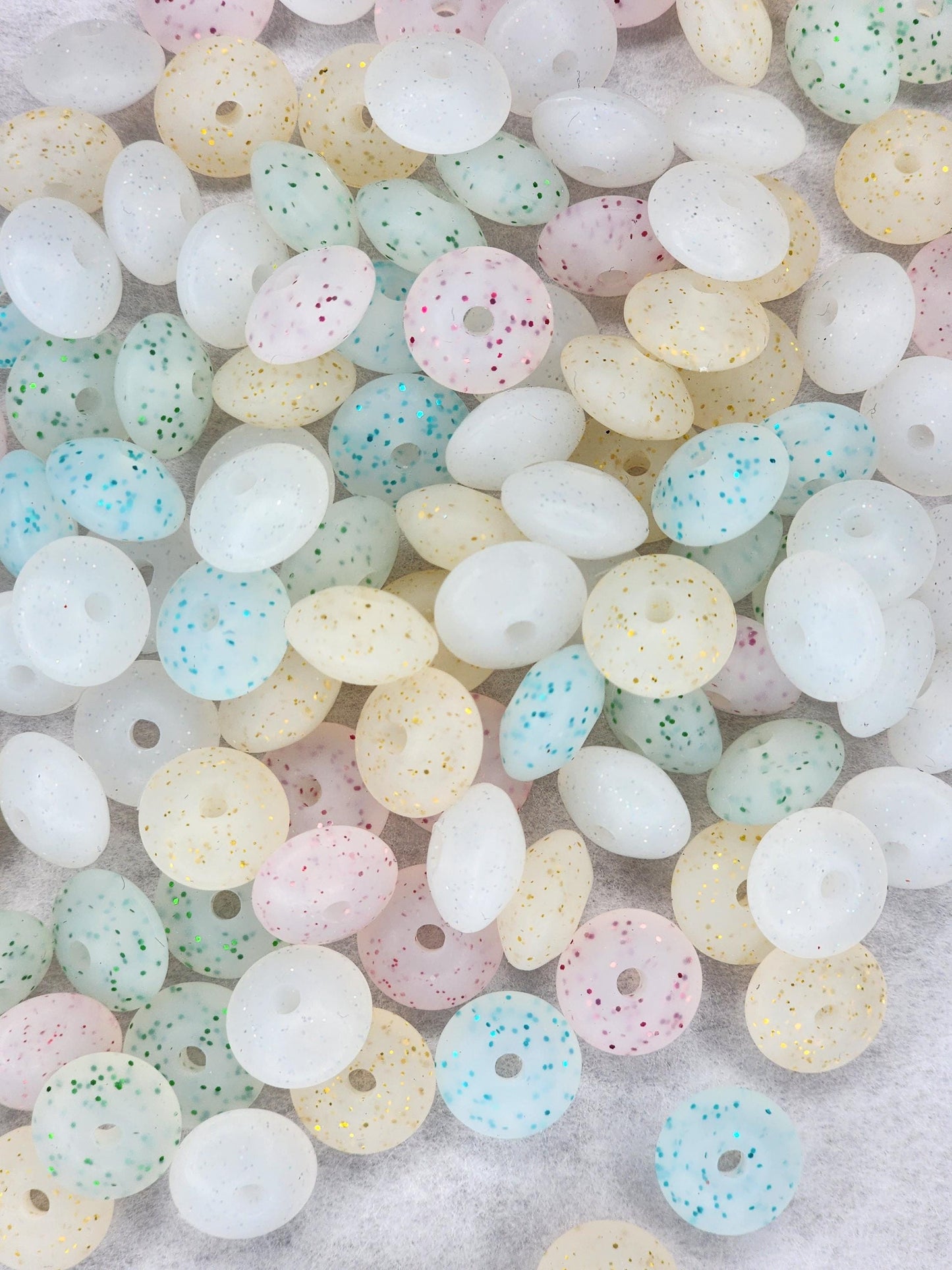 12mm Glitter Lentil Mix (20 Pack)