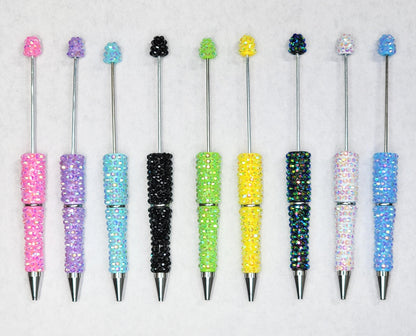 Rhinestone Beadable Pen Blanks