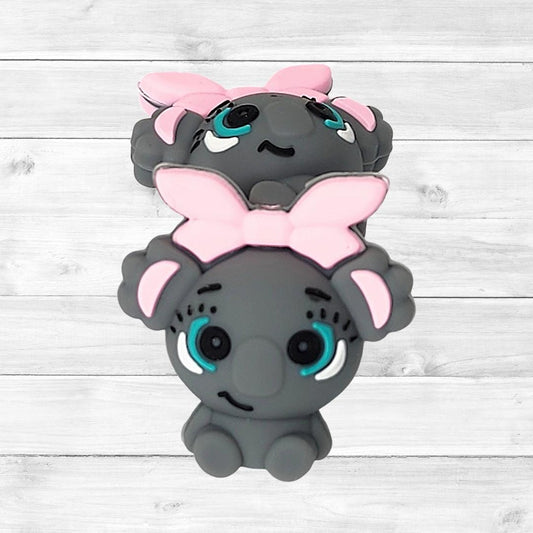 3D Koala Bear Focal Bead