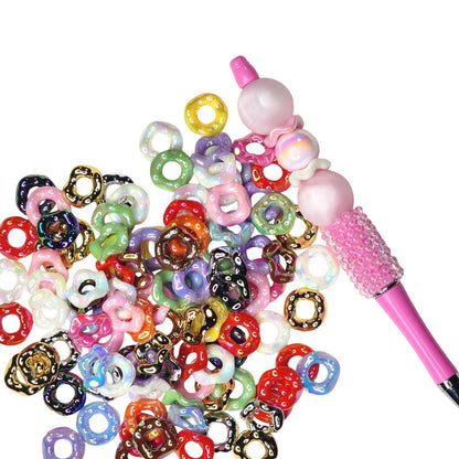 16mm Shiny Wavy Spacers Random Color (20 Pack)