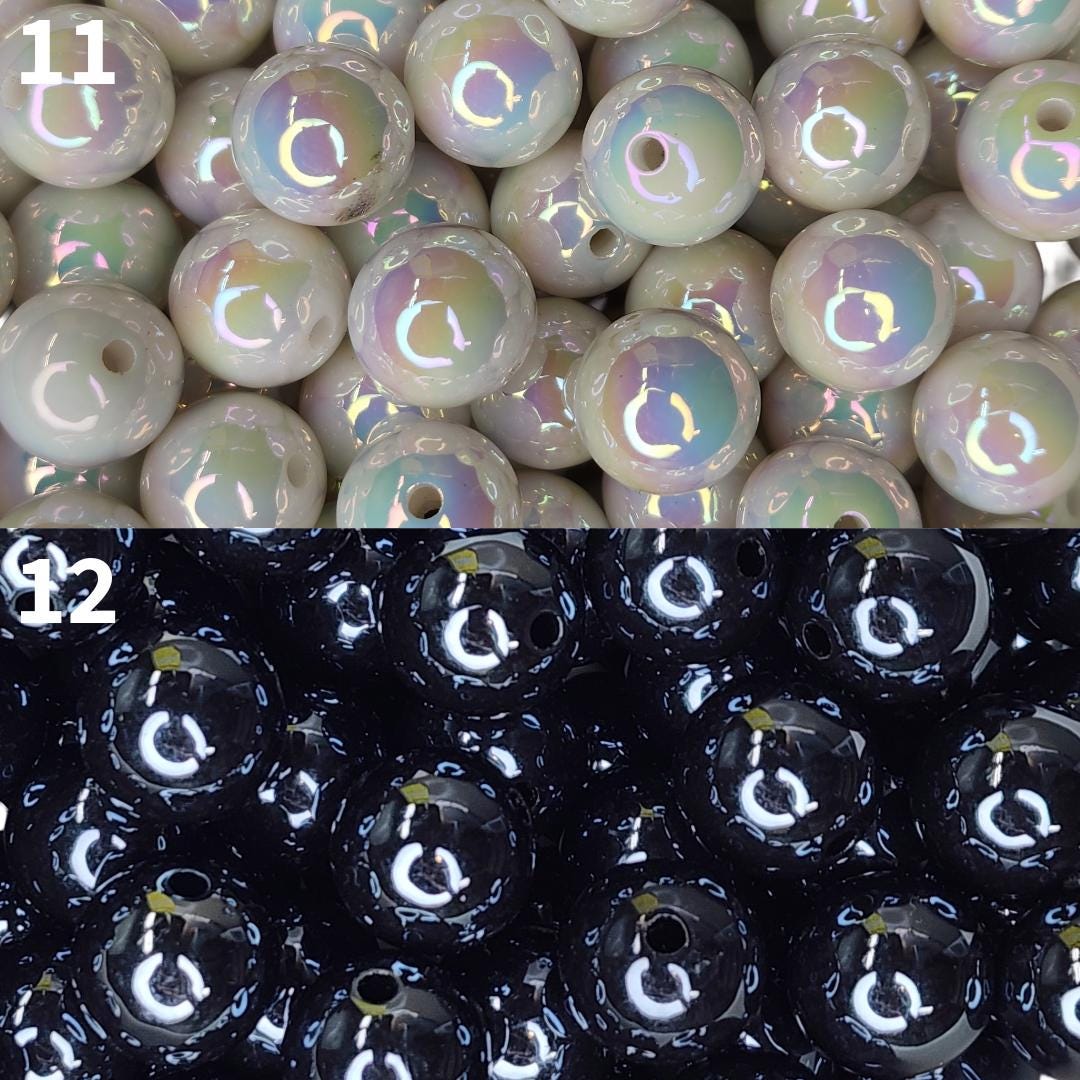 16mm Shiny Acrylic Beads