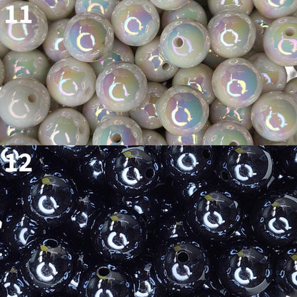 16mm Shiny Acrylic Beads