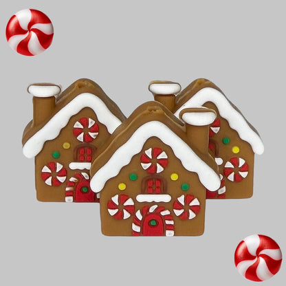 3D Gingerbread House Focal Bead