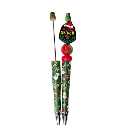 Mean Green Guy Beadable Pen Blanks
