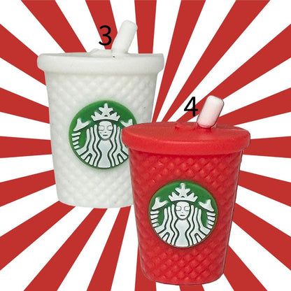3D Coffee Drink Focal Bead