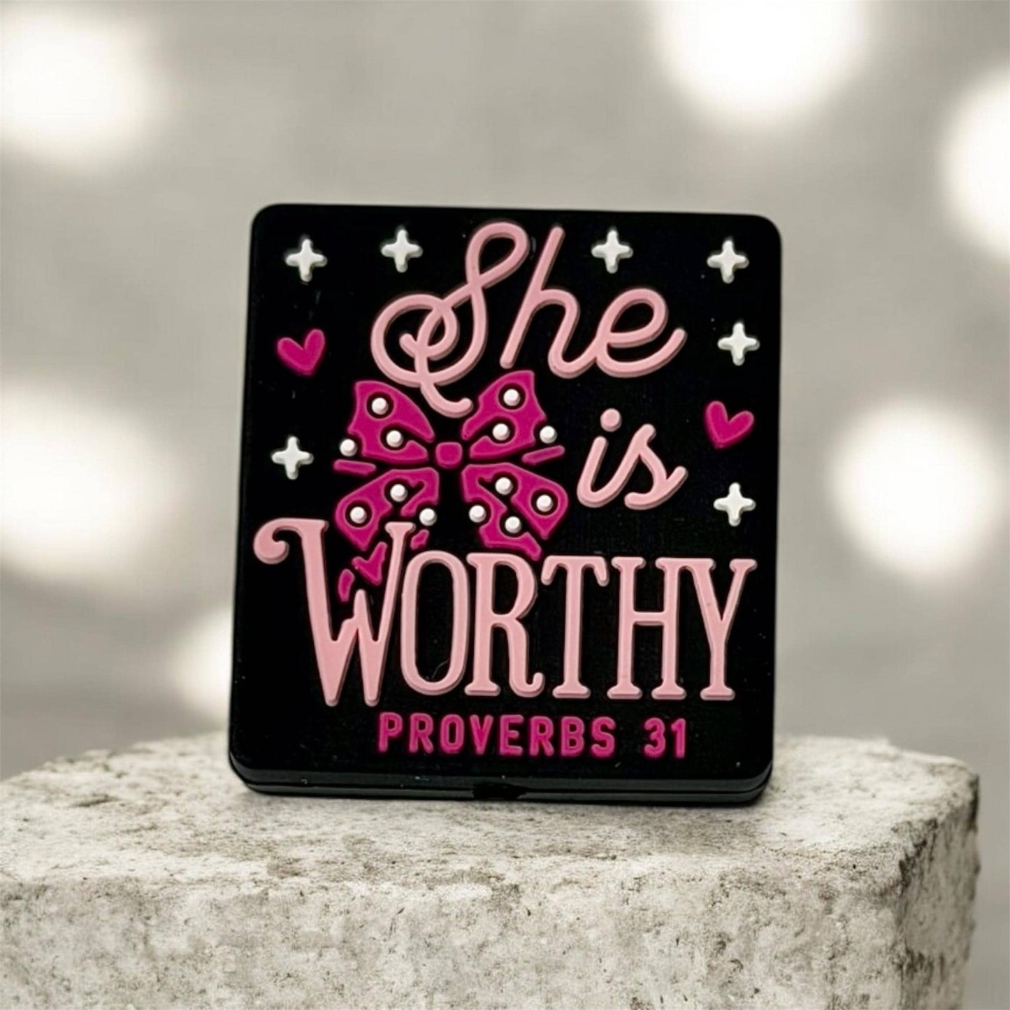 She is Worthy Focal Bead 175