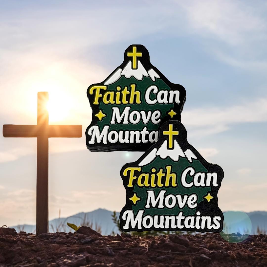 Faith Can Move Mountains Focal Bead 180