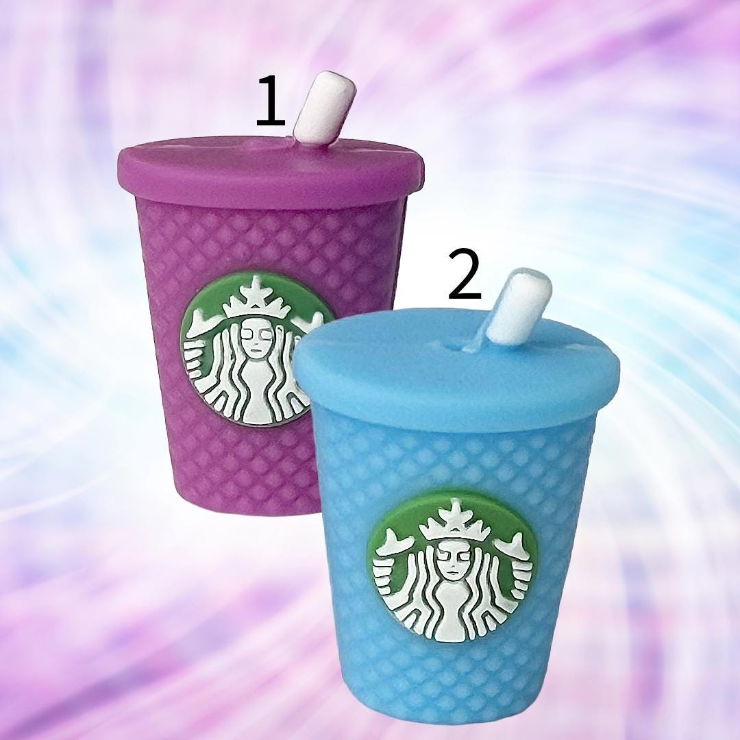 3D Coffee Drink Focal Bead