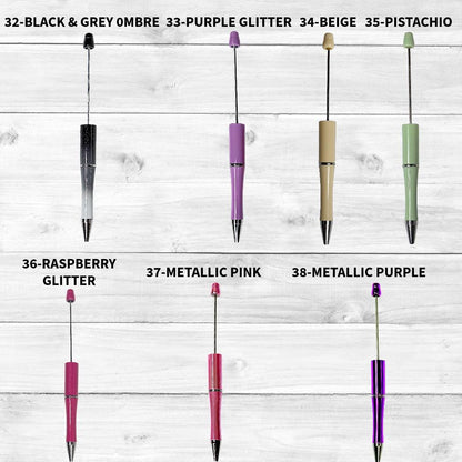 Beadable Pen Blanks
