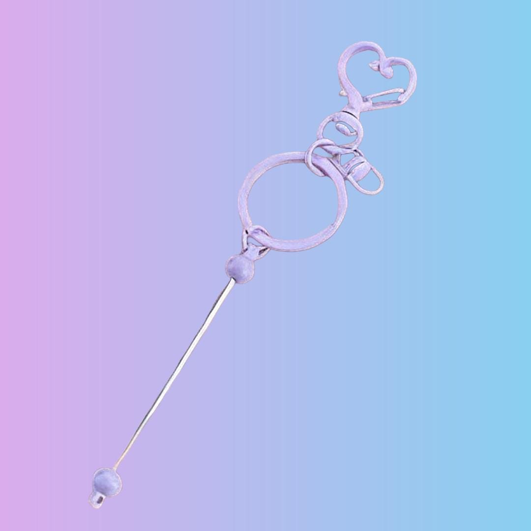Heart Shaped Clasp Keychains