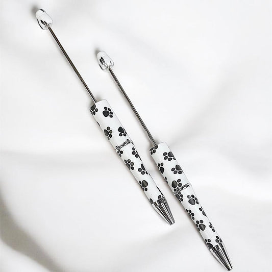 Paw Print Beadable Pen Blanks