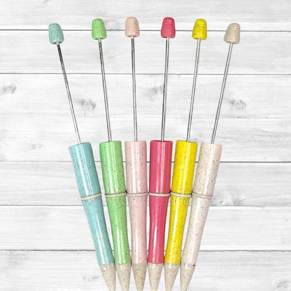 Speckled Beadable Pen Blanks