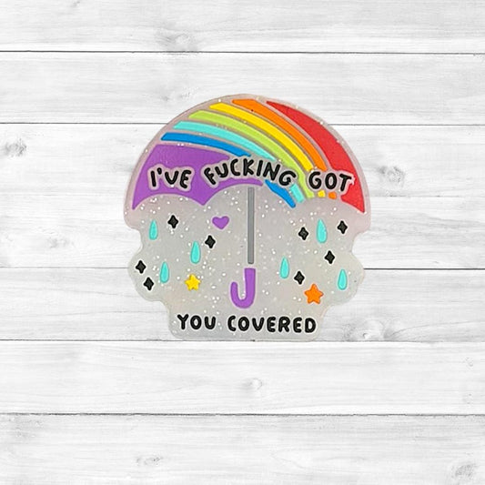 I've F Got You Covered Focal Bead 191