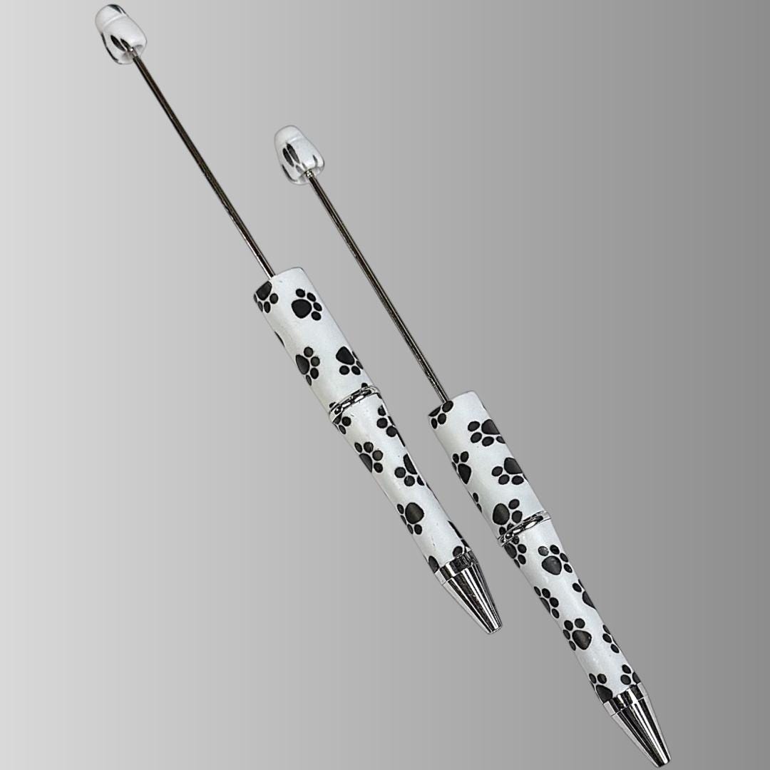 Paw Print Beadable Pen Blanks