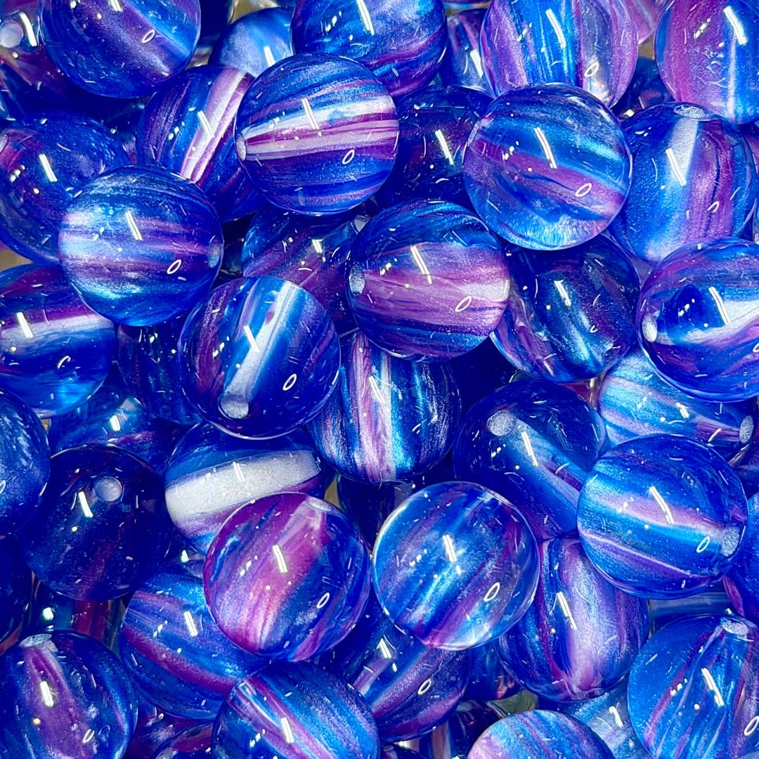 16mm Celestial Sky Resin Beads