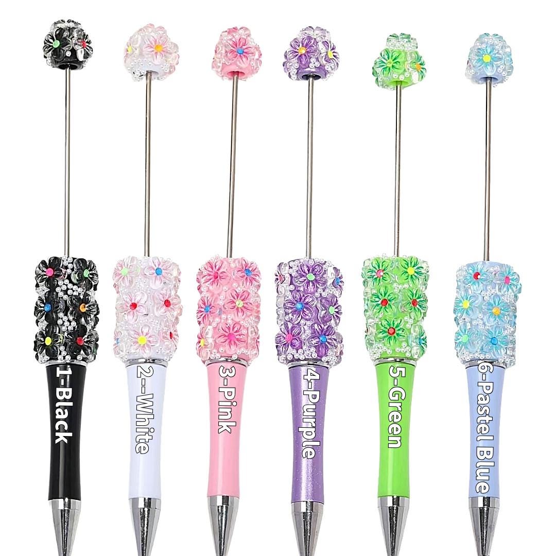 Flower Beadable Pen Blanks