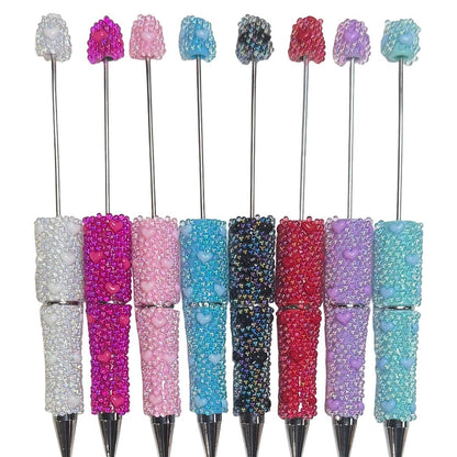 Bubble Heart Beadable Pen Blanks