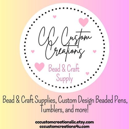 Flower Beadable Pen Blanks