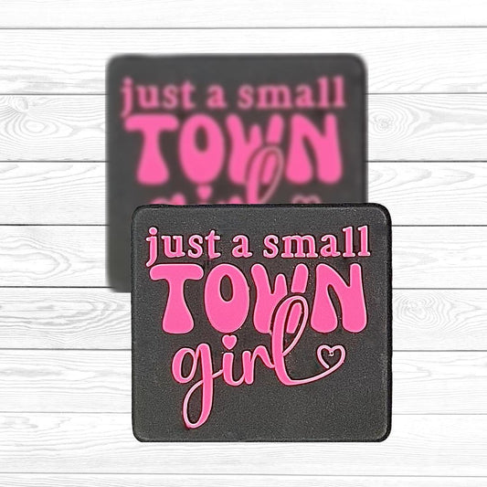 200 Just A Small-Town Girl Focal Bead, Country Girl Focal Bead, Hometown Girl Focal Bead, Focal Beads for Pens