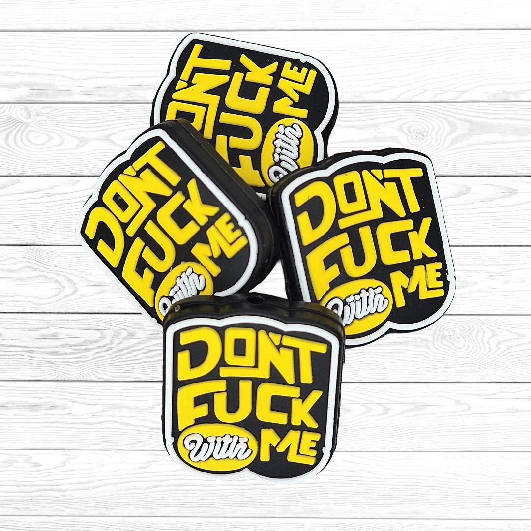 Don't F With Me Focal Bead 135