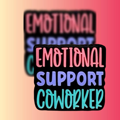 Emotional Support Coworker Focal Bead 58