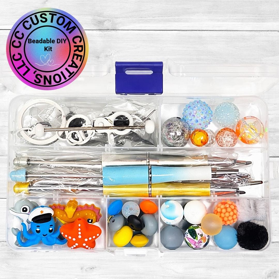 Day at Sea Beadable Pen Kit