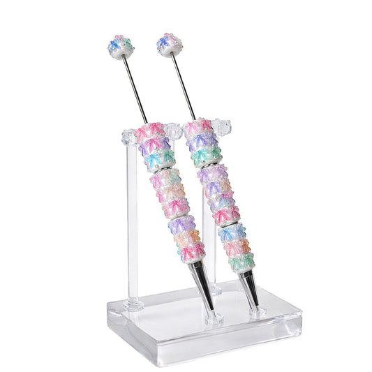 Bows & Pearl Clay Beadable Pen Blanks