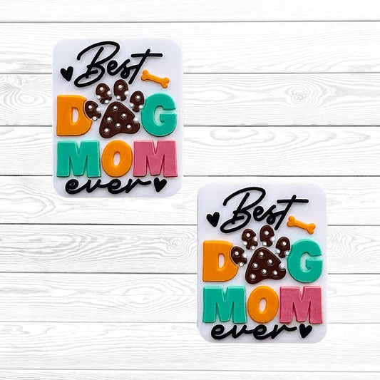 Best Dog Mom Ever Focal Bead 165