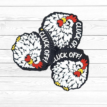 Cluck Off Focal Bead 147