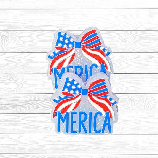 Merica Bow Focal Bead 221