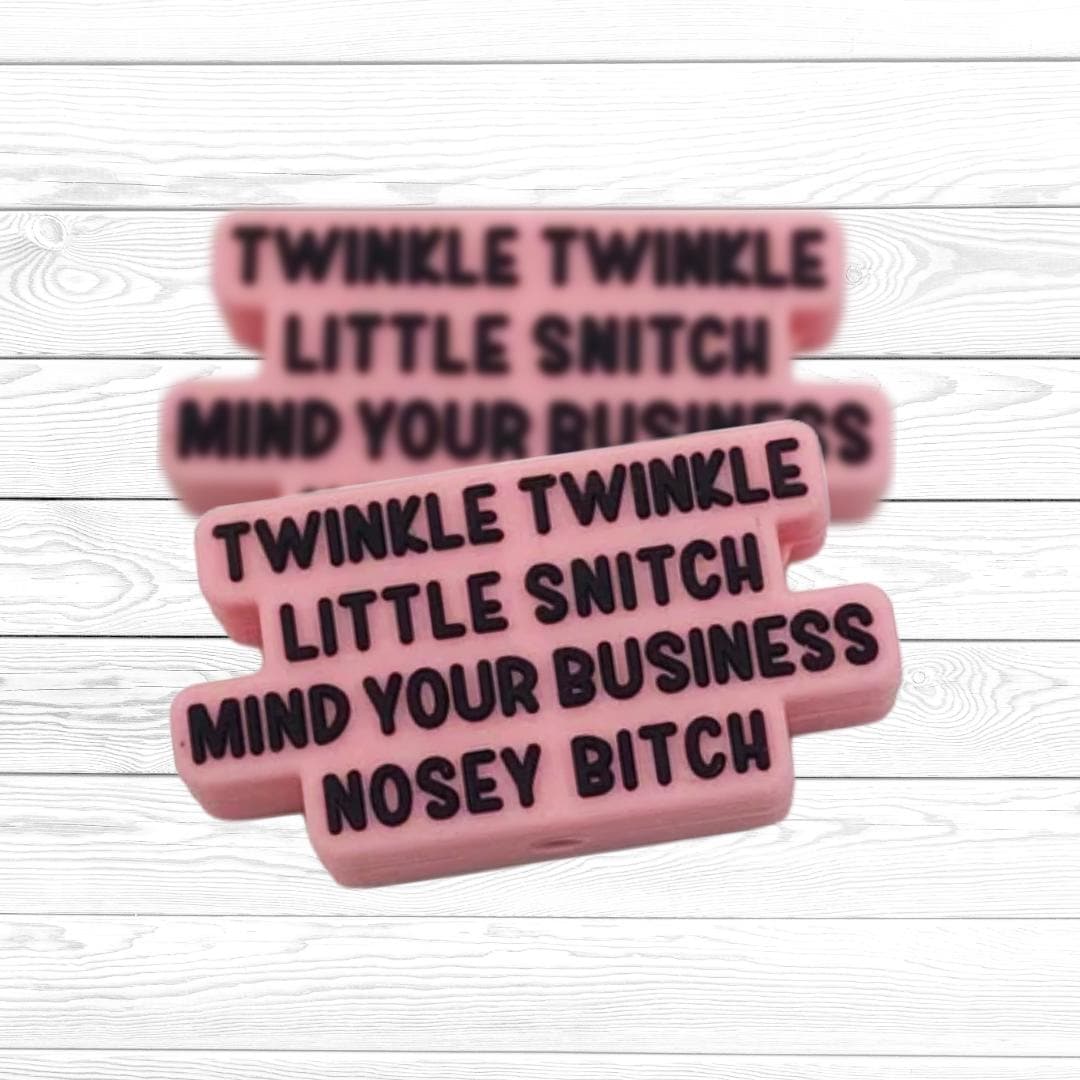 Twinkle Twinkle Little Snitch Focal Bead 113