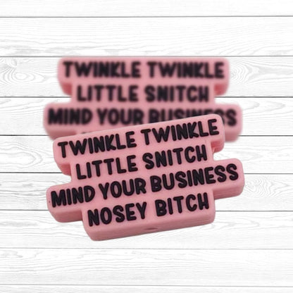 Twinkle Twinkle Little Snitch Focal Bead 113