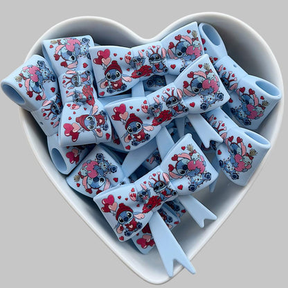 Blue Alien Large Bow Focal