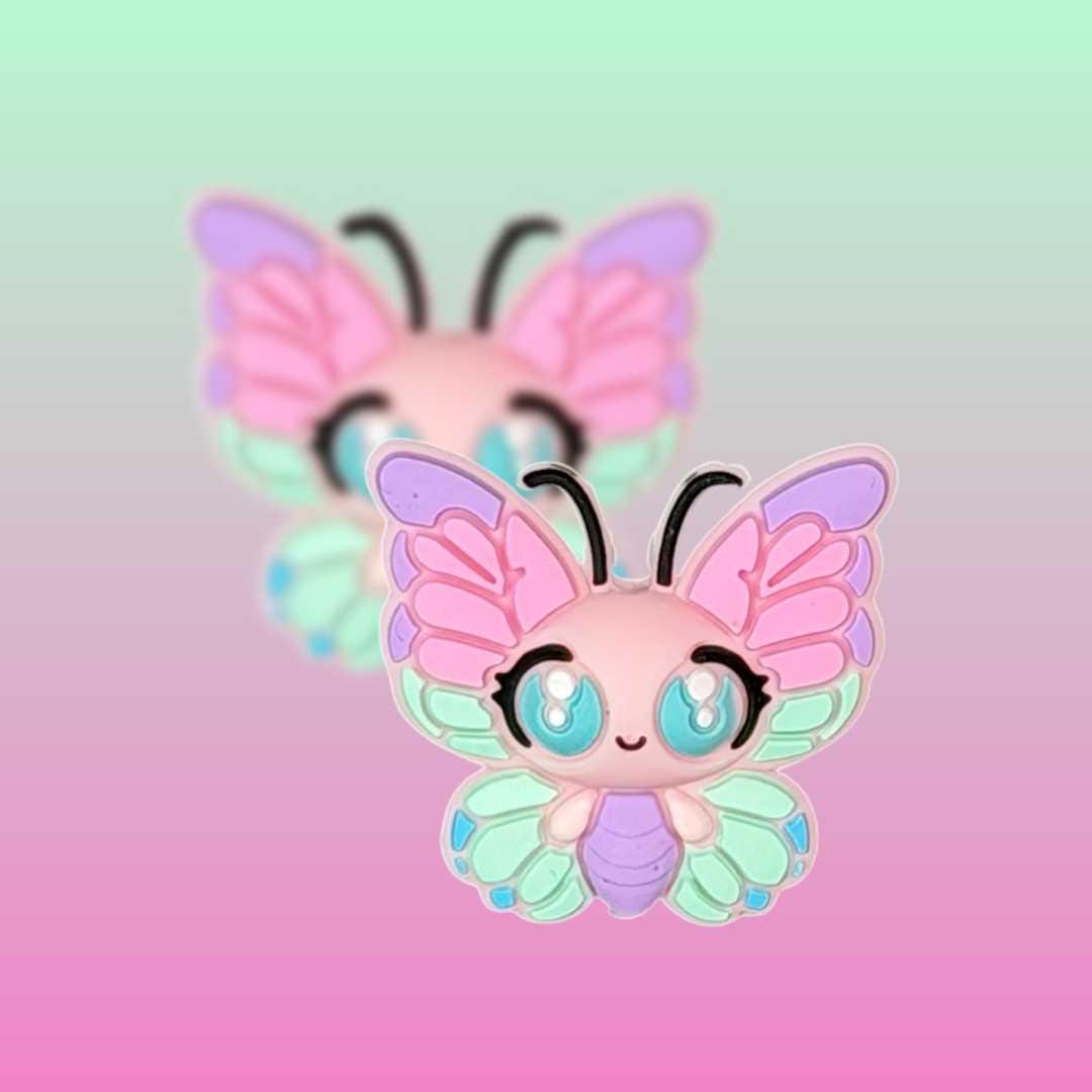 3D Butterfly Focal Bead