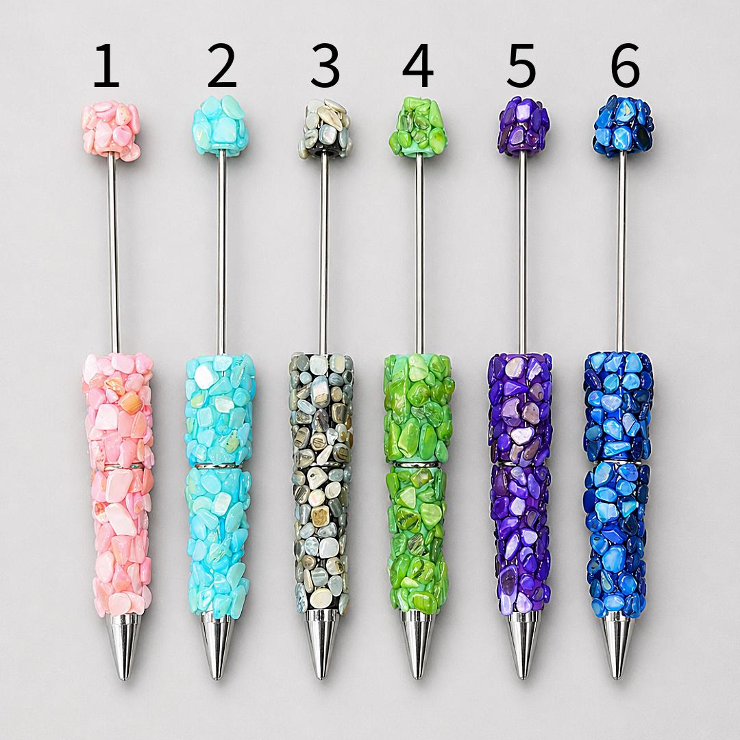 Marble Rock Clay Beadable Pen Blanks