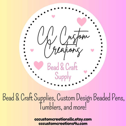 Coffee Focal Bead