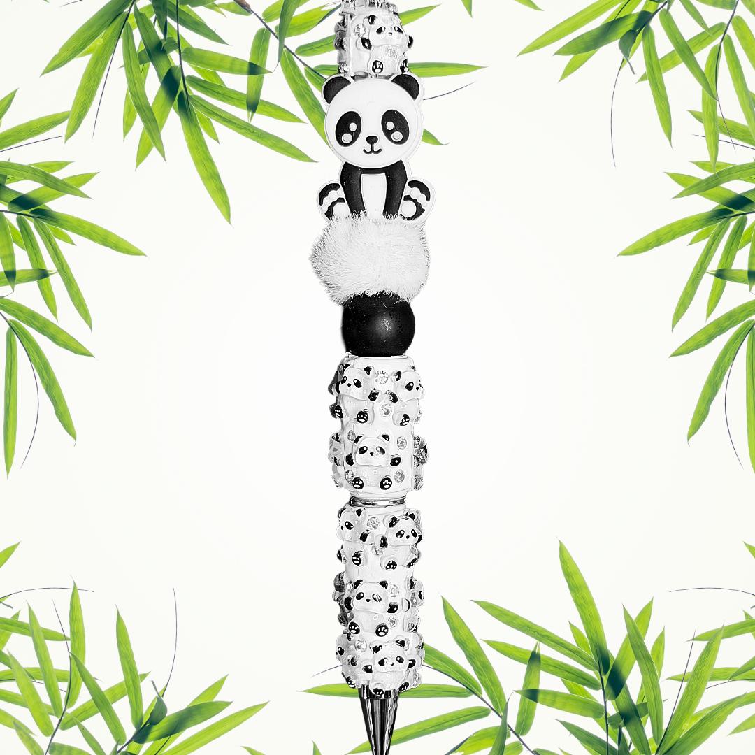 Panda Clay Beadable Pen Blanks